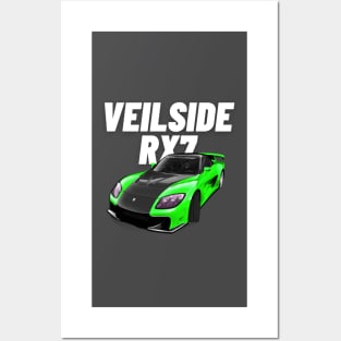 Veilside rx7 Posters and Art